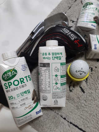 셀렉스스포츠 셀렉스 스포츠 드링크 초콜릿 _ 330ml x 12팩 — 5점을 준 리뷰어가 2020년 10월 올린 사용 사진