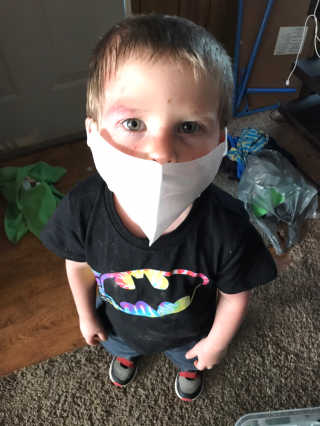 SOOMLAB Mask Kids - Airbon — 4점을 준 리뷰어가 2020년 8월 올린 사용 사진