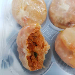 삼양냉동 [삼양] 불닭샤오롱바오+까르보불닭샤오롱바오 2세트구성 — 4.5점을 준 리뷰어가 2020년 11월 올린 사용 사진