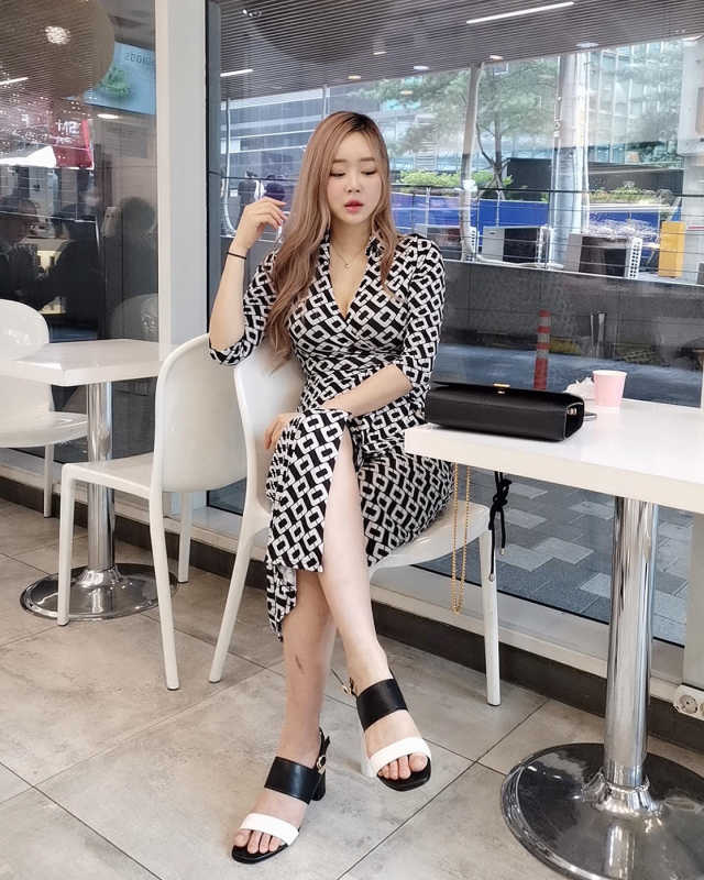 세라블라썸 샌들 6cm O20S116 리뷰 사진