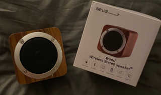 SEVIZ MINI10W 레트로 블루투스 스피커 — 4점을 준 리뷰어가 2020년 9월 올린 사용 사진