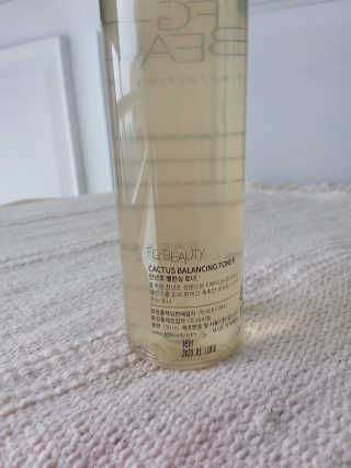 FGBEAUTY Cactus Balancing Toner 켁터스 밸런싱 토너 — 5점을 준 리뷰어가 2020년 7월 올린 사용 사진