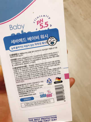 세바메드 베이비 바디워시 200ml — 5점을 준 리뷰어가 2020년 7월 올린 사용 사진