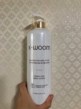 리프이노베이션 해피팜 k-woom 스프라우트 진 바디로션 — 5점을 준 리뷰어가 2020년 10월 올린 사용 사진