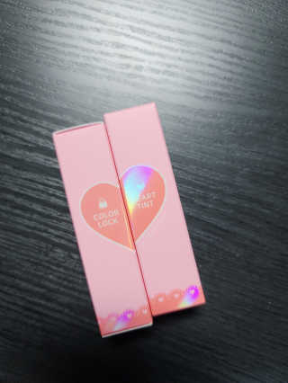 [블랙루즈] 컬러 락 하트 틴트 1+1 — 4점을 준 리뷰어가 2020년 7월 올린 사용 사진