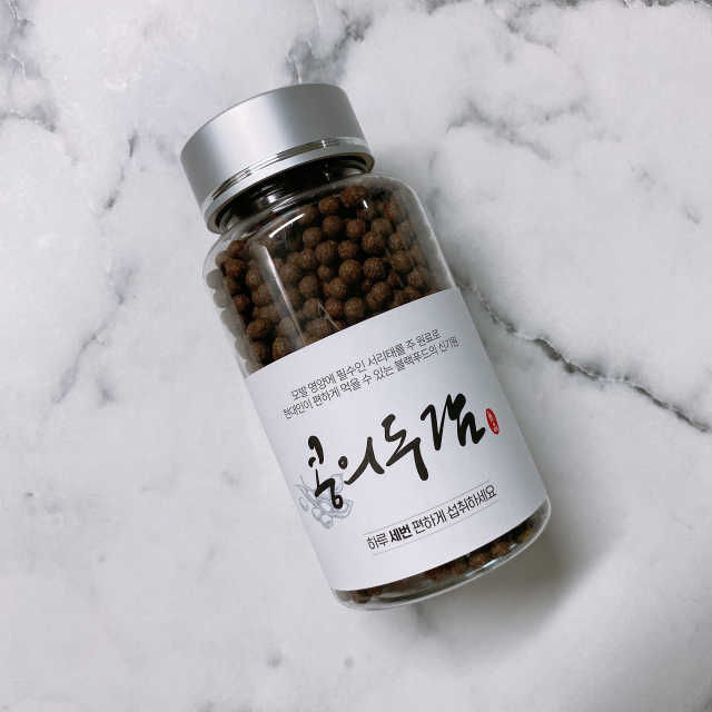 검은콩 서리태환 콩의두감 100g 리뷰 사진