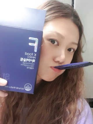 똥기사의 케이푸드 화이버슬림 — 5점을 준 리뷰어가 2020년 7월 올린 사용 사진
