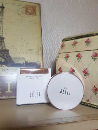 디어벨르 크림쿠션 DEAR BELLE CREAM COUSION — 4점을 준 리뷰어가 2020년 8월 올린 사용 사진