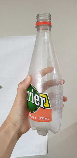 페리에 피치 500ml 투명페트 — 5점을 준 리뷰어가 2020년 11월 올린 사용 사진