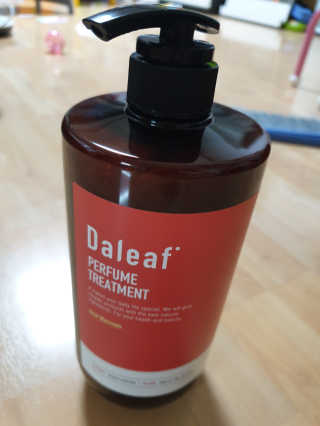 달리프 진저 베러퍼퓸 트리트먼트 1000ml 향 5종 — 5점을 준 리뷰어가 2020년 6월 올린 사용 사진