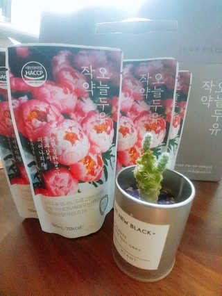 농사지음 약콩과 작두콩으로 만든 오늘두유 작약 이벤트 — 4.5점을 준 리뷰어가 2020년 10월 올린 사용 사진