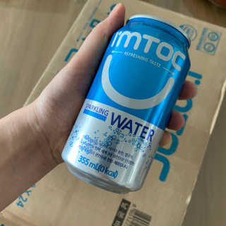 일화 아임톡 탄산수 355ml X 24캔 — 4점을 준 리뷰어가 2020년 4월 올린 사용 사진