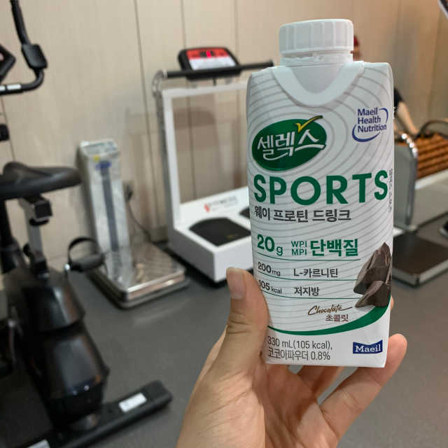 셀렉스 스포츠 드링크 초콜릿 _ 330ml x 12팩 리뷰 사진