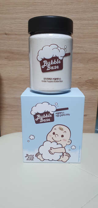 킨더퍼페츠 버블베이스 200g + 바바옐로우 200g — 4.5점을 준 리뷰어가 2020년 4월 올린 사용 사진