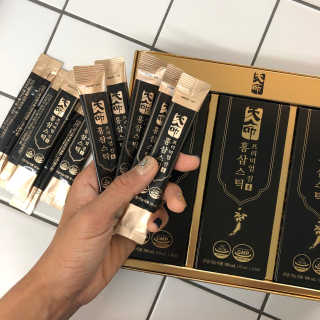 헬스업_천명진프리미엄홍삼스틱_10ml x 30포 — 5점을 준 리뷰어가 2020년 11월 올린 사용 사진