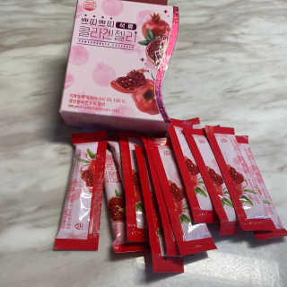 헬스업_쁘띠쁘띠석류콜라겐젤리_20g x 14포 — 5점을 준 리뷰어가 2020년 12월 올린 사용 사진