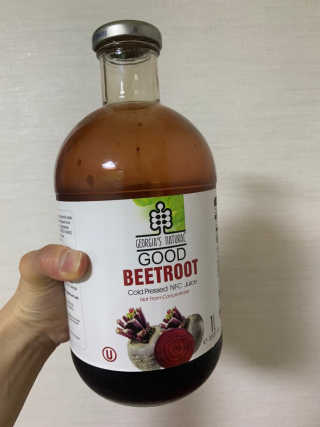 조지아스내추럴 조지아스 내추럴 비트루트주스 1,000ml NFC — 3점을 준 리뷰어가 2020년 5월 올린 사용 사진