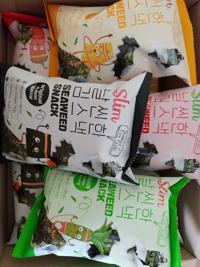 박향희 날씬한 김스낵 4종 리뷰 사진