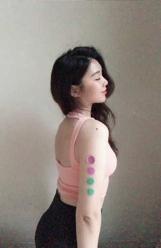 무니스튜디오 차크라 아로마 릴랙싱 패치 7종 中  택 2 — 5점을 준 리뷰어가 2020년 6월 올린 사용 사진