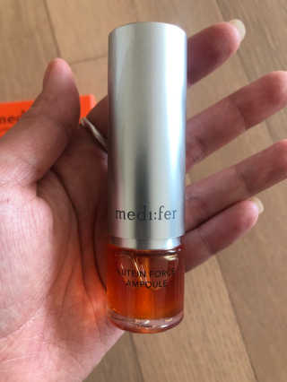 메디페르 루테인앰플 10ml 4개 — 3.5점을 준 리뷰어가 2020년 4월 올린 사용 사진