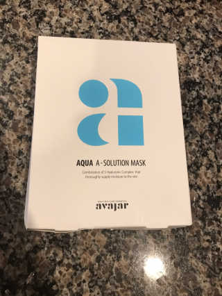 Avajar A-Solution 마스크 — 5점을 준 리뷰어가 2020년 11월 올린 사용 사진