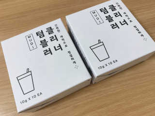 무디메이드 MUDI 텀블러 클리너 2세트 — 3점을 준 리뷰어가 2020년 6월 올린 사용 사진