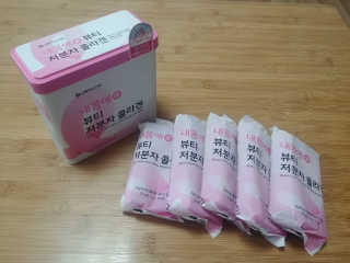 서울약사신협_내몸애뷰티저분자콜라겐_2.5g 50포 — 5점을 준 리뷰어가 2020년 5월 올린 사용 사진