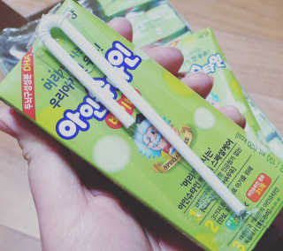남양유업 머리가 마시는 우리아기 첫 우유 - 아인슈타인 베이비 — 5점을 준 리뷰어가 2020년 4월 올린 사용 사진