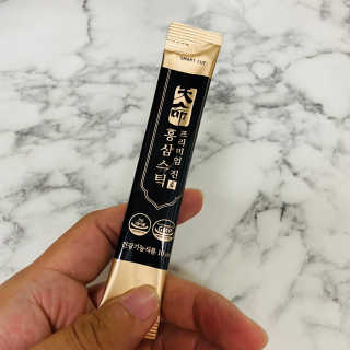 헬스업_천명진프리미엄홍삼스틱_10ml x 30포 — 5점을 준 리뷰어가 2020년 10월 올린 사용 사진