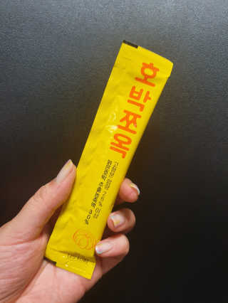 조은약초 국산 늙은 호박즙 호박쪼옥 젤리 20g x 15포 — 4.5점을 준 리뷰어가 2020년 6월 올린 사용 사진