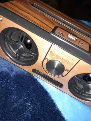 SEVIZ RETRO20W 레트로 블루투스 스피커 — 5점을 준 리뷰어가 2020년 6월 올린 사용 사진