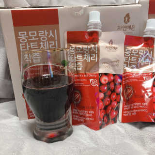 자연에온 몽모랑시 타트체리 착즙 100mL 10개입 2BOX — 5점을 준 리뷰어가 2020년 10월 올린 사용 사진