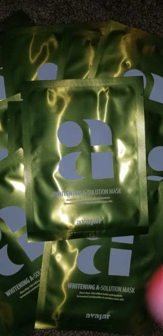 Avajar A-Solution 마스크 — 4점을 준 리뷰어가 2020년 12월 올린 사용 사진