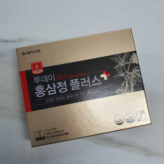 서울약사신협_투데이홍삼정플러스스틱_10g x 30포 — 4점을 준 리뷰어가 2020년 12월 올린 사용 사진
