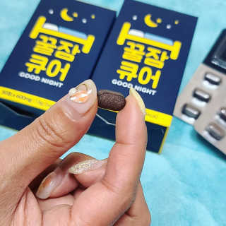 조은약초 꿀잠큐어 제주 감태추출물 감태정 600mg — 5점을 준 리뷰어가 2020년 4월 올린 사용 사진