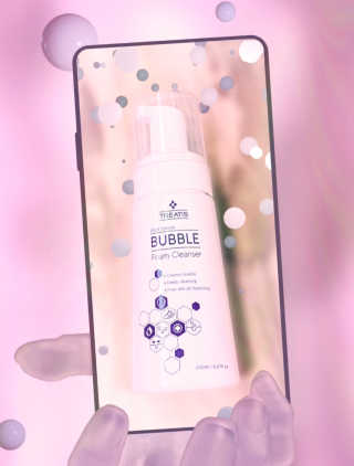 트리티스 [TREATIS] Bubble Foam Cleanser 200ml — 5점을 준 리뷰어가 2020년 9월 올린 사용 사진