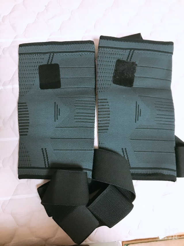 필캣 크로스 밴드 무릎 보호대 리뷰 사진