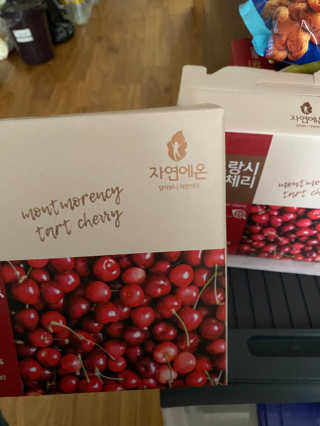 자연에온 몽모랑시 타트체리 착즙 100mL 10개입 2BOX — 5점을 준 리뷰어가 2020년 10월 올린 사용 사진