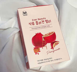 365더건강 에버뷰티 석류콜라겐 젤리 — 5점을 준 리뷰어가 2020년 8월 올린 사용 사진