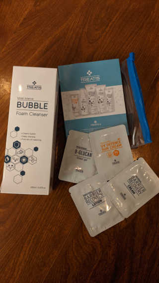 트리티스 [TREATIS] Bubble Foam Cleanser 200ml — 4점을 준 리뷰어가 2020년 12월 올린 사용 사진