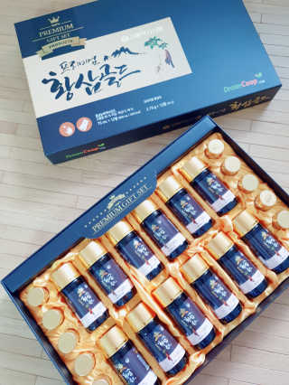 서울약사신협_프리미엄황삼골드_3.75g x 12환+75mgx12병 — 4.5점을 준 리뷰어가 2020년 9월 올린 사용 사진