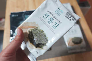 한촌몰 바다공작소 전통김_명품돌김세트 — 5점을 준 리뷰어가 2020년 11월 올린 사용 사진