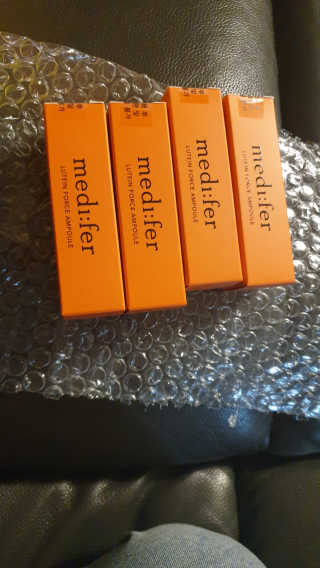 메디페르 루테인앰플 10ml 4개 — 5점을 준 리뷰어가 2020년 4월 올린 사용 사진