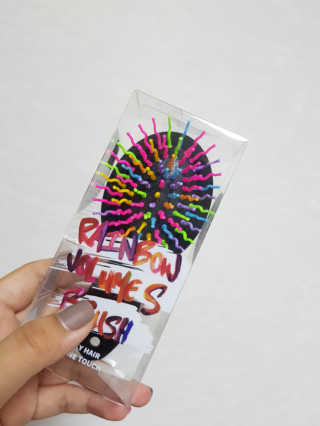 아이캔디 레인보우 볼륨S  브러쉬 미니 블랙 — 5점을 준 리뷰어가 2020년 11월 올린 사용 사진