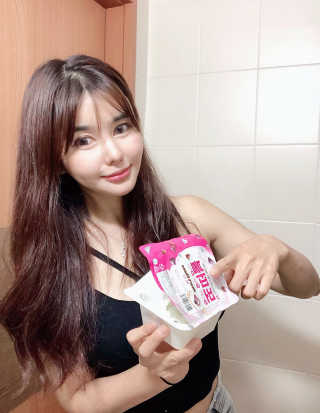 남양유업 또깍 접어 떠먹는 불가리스 2종 — 5점을 준 리뷰어가 2020년 8월 올린 사용 사진