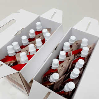 자연에온 유기농 석류 착즙 100mL 10개입 2BOX — 4.5점을 준 리뷰어가 2020년 11월 올린 사용 사진