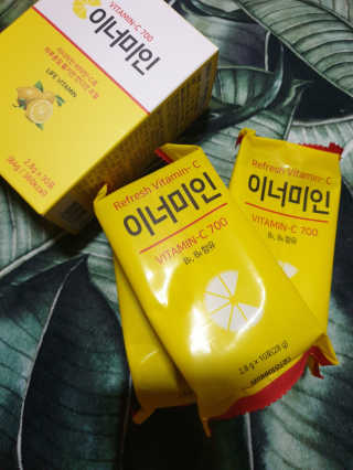 이너미인 VITAMIN-C 700 — 5점을 준 리뷰어가 2020년 8월 올린 사용 사진