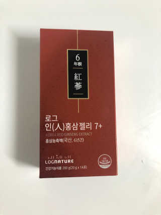 로그네이처 로그 인 홍삼젤리 7+ — 5점을 준 리뷰어가 2020년 5월 올린 사용 사진