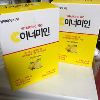 이너미인 VITAMIN-C 700 — 5점을 준 리뷰어가 2020년 9월 올린 사용 사진