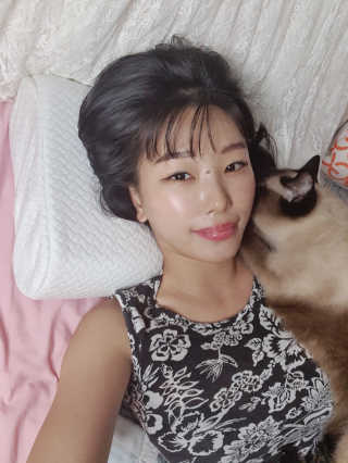 포유 메모리폼 경추베개 자모니베개 — 5점을 준 리뷰어가 2020년 7월 올린 사용 사진